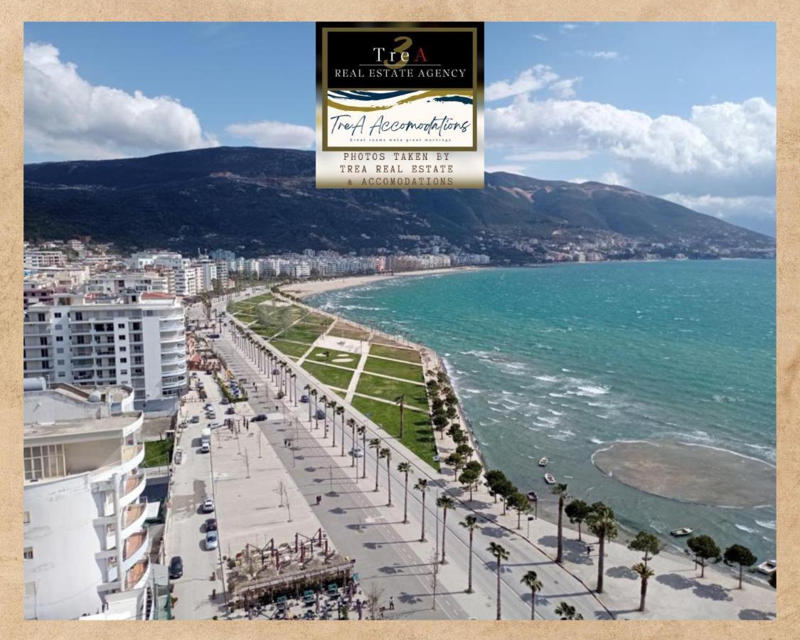 Trea Accomodations - Port Side Vlore Bagian luar foto