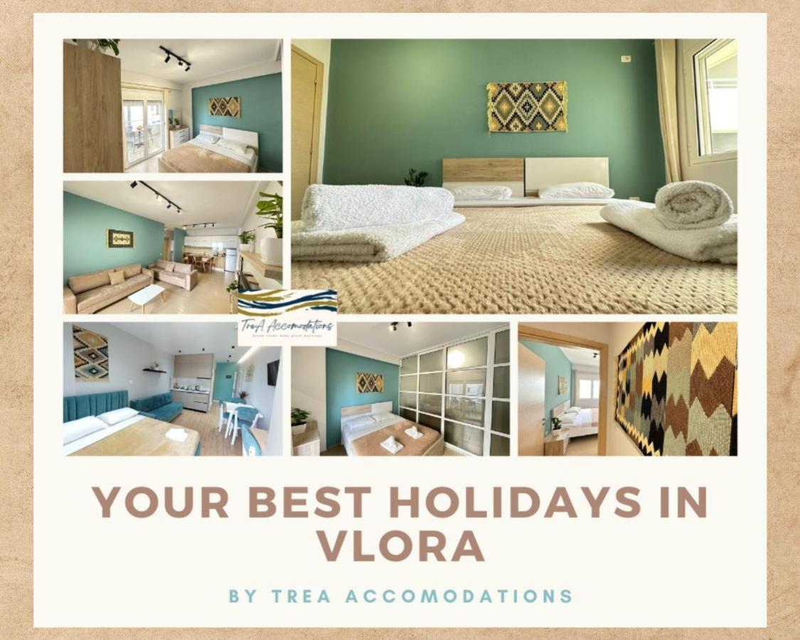 Trea Accomodations - Port Side Vlore Bagian luar foto